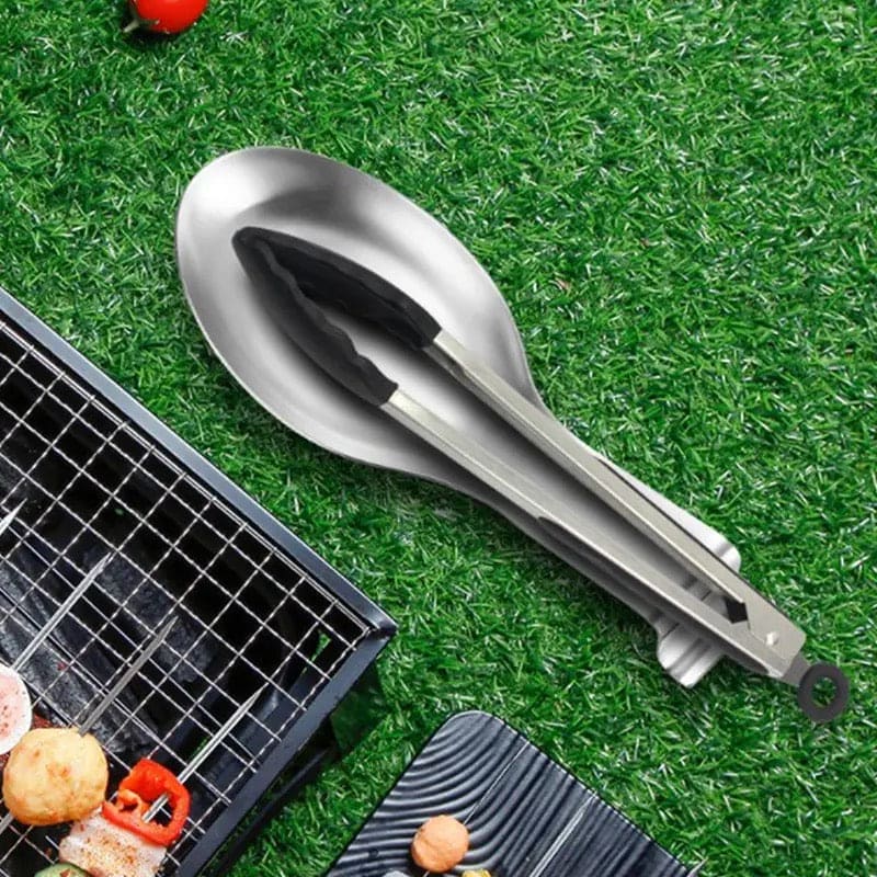 Fish Shape Stainless Steel Spoon Rest Food Clip, Hot Pot Spoon Tray, Hotel Restaurant Kitchen Utensil Holder Shelf Tray Fish Shape Stainless Steel Spoon Rest Food Clip, Hot Pot Spoon Tray, Hotel Restaurant Kitchen Utensil Holder Shelf Tray
